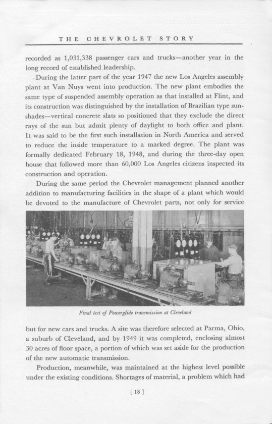 The Chevrolet Story - Published 1951 Page 11